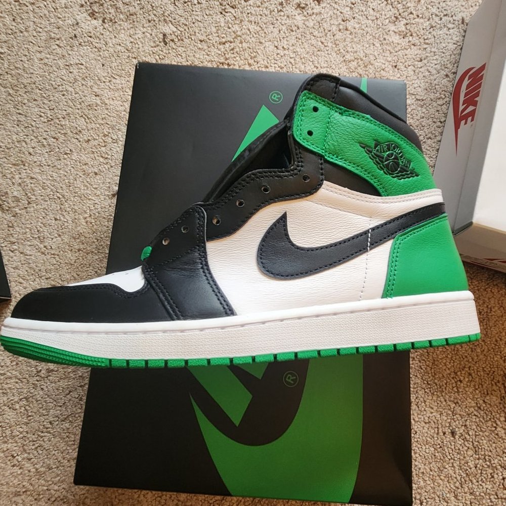 Nike Air Jordan 1 Retro High OG “Lucky Green” - Men 12 (Women's US 13.5) - NIB